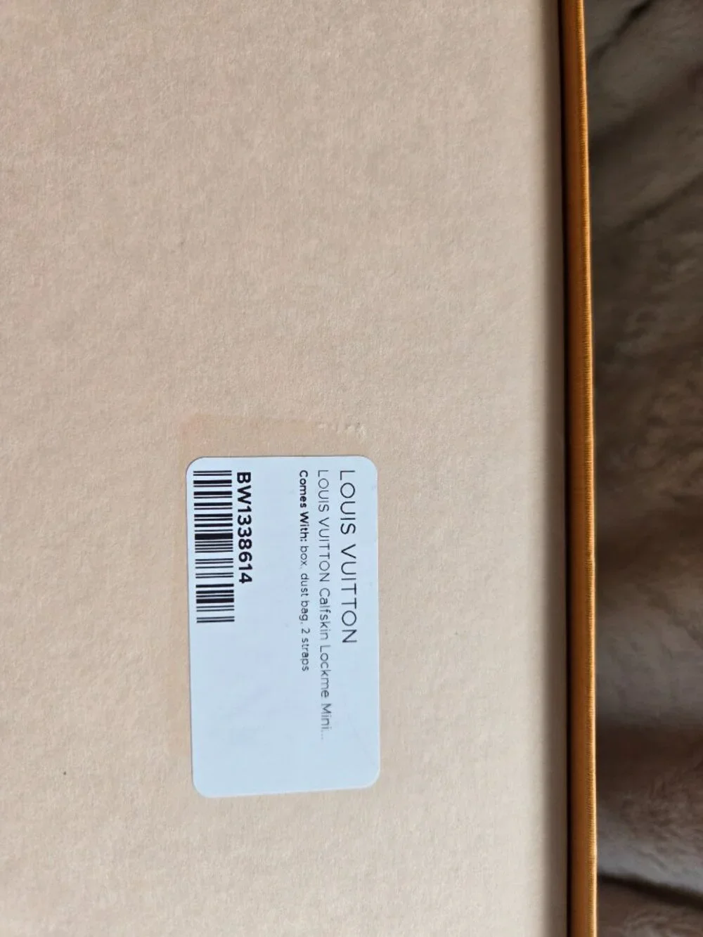 Louis Vuitton Lock Me Mini Backpack